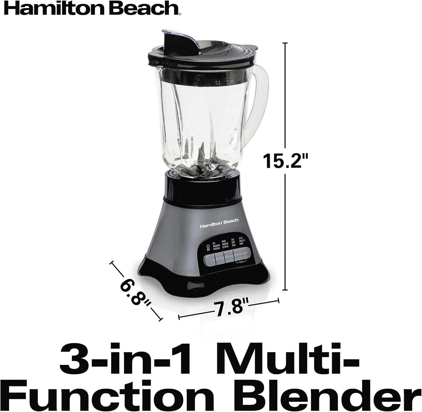 Iosn All In One Blender And Food Processor 700W Power
