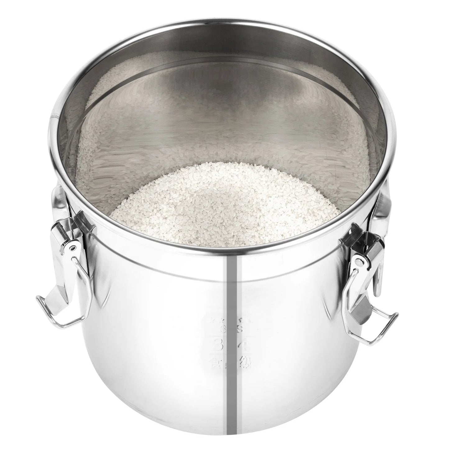 Bymaocar Stainless Steel Cereal Storage Container Airtight Durable