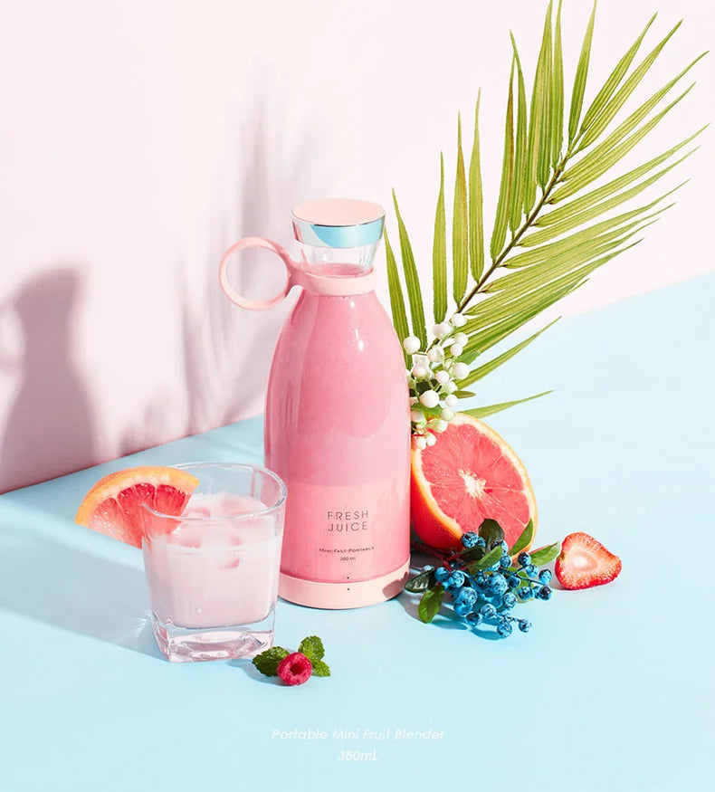 Zoeydam Portable USB Juicer Blender Mini Fruit Mixer