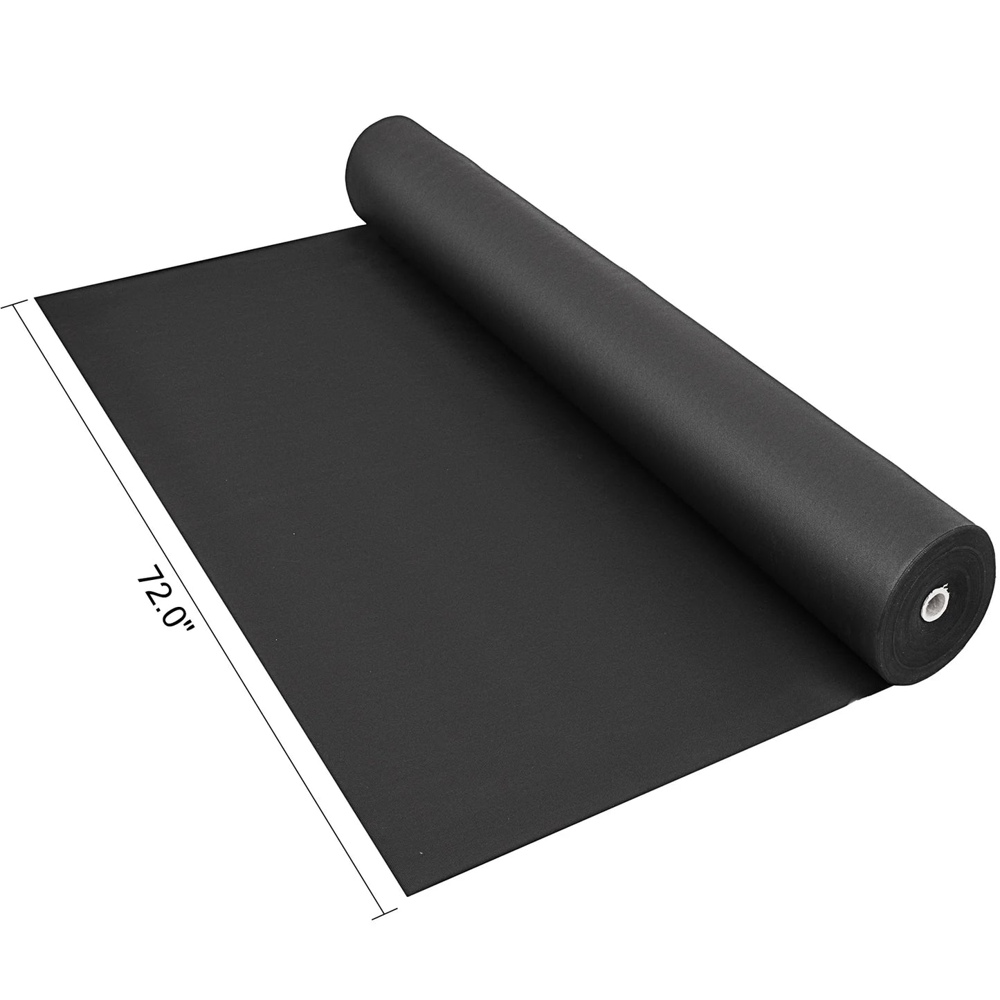 SucceBuy Landscape Fabric Geotextile Durable Ground Cover Weed Barrier 1.5oz