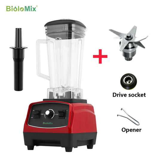 Biolomix BPA Free 3HP 2200W Commercial Blender Mixer Juicer