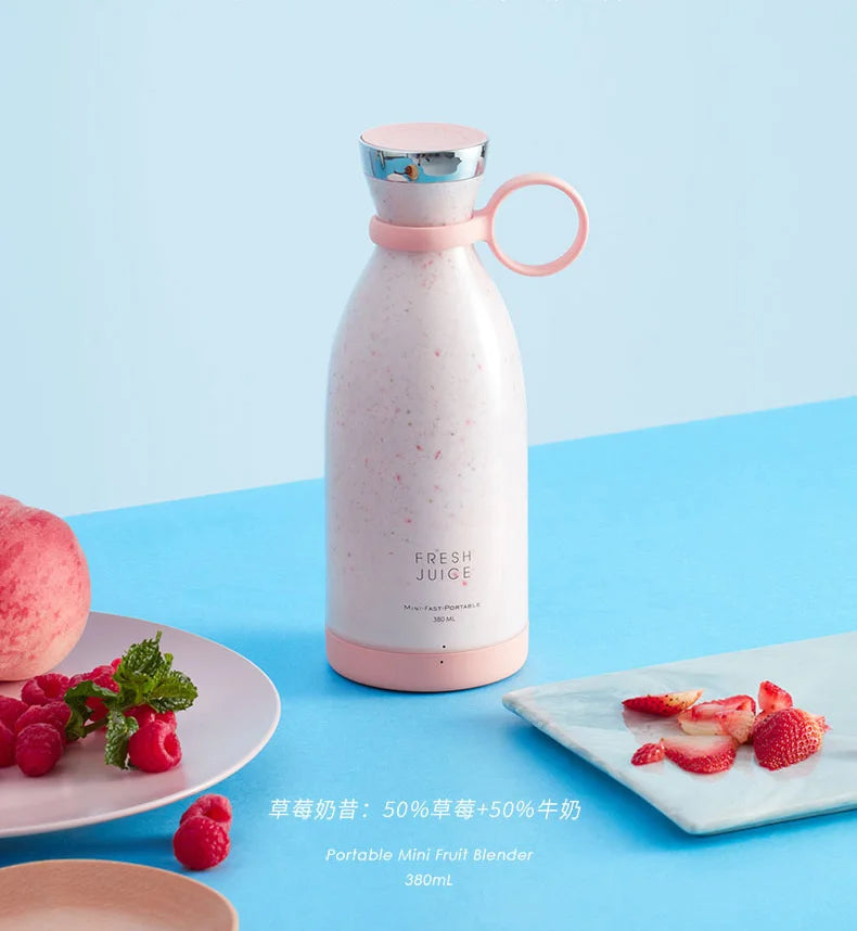 Zoeydam Portable USB Juicer Blender Mini Fruit Mixer