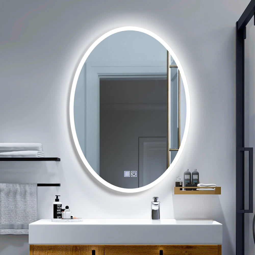 COMBO Makeup Vanity Mirror With Lights Dimmable 3 Lighting Temperatures
