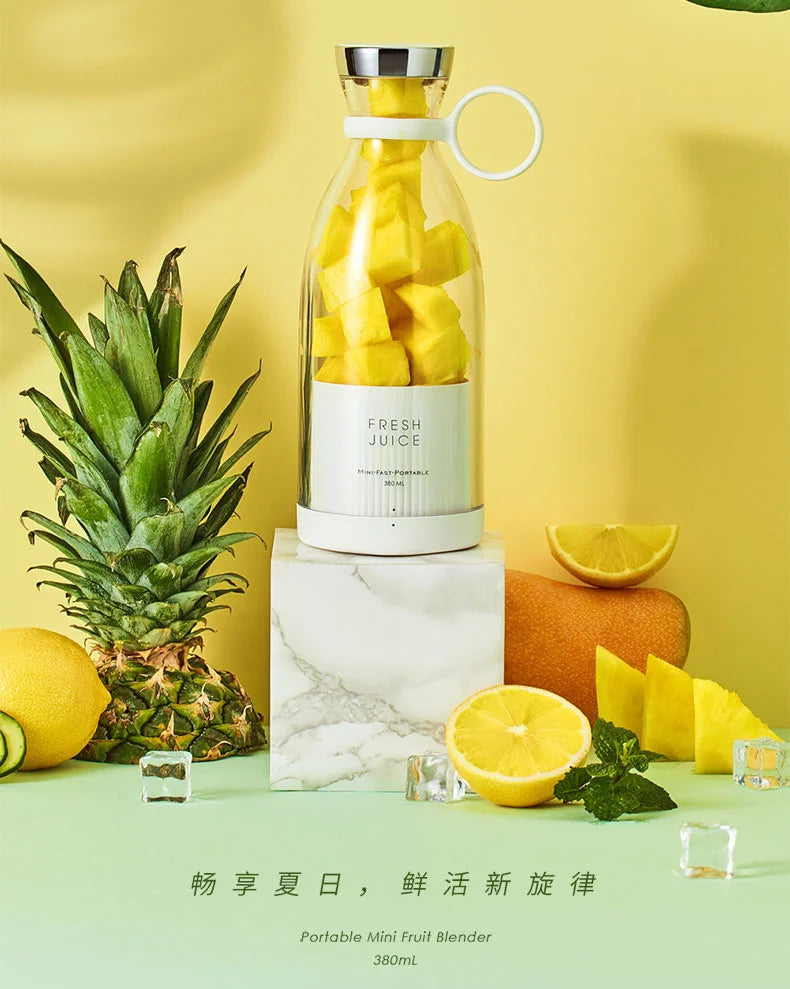 Zoeydam Portable USB Juicer Blender Mini Fruit Mixer