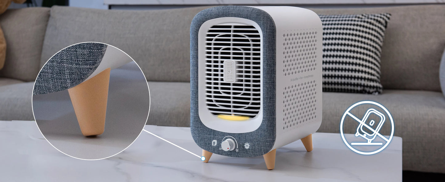 Jafanda Air Purifier for Home Bedroom With HEPA Activated Carbon
