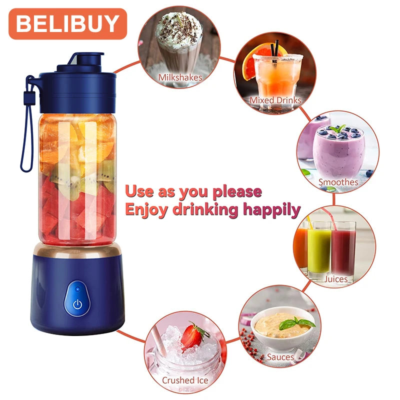 Portable USB Charging Electric Juicer For Citrus Fruits