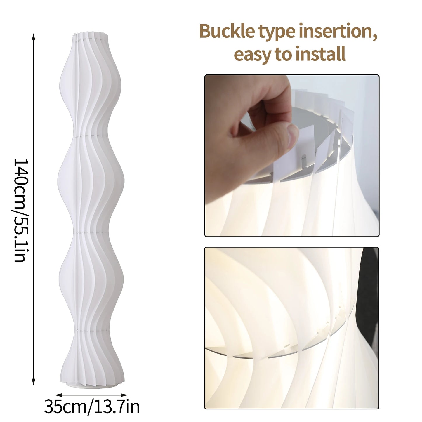 LUVODI LED Floor Lamp Dimmable Standing Corner Lighting