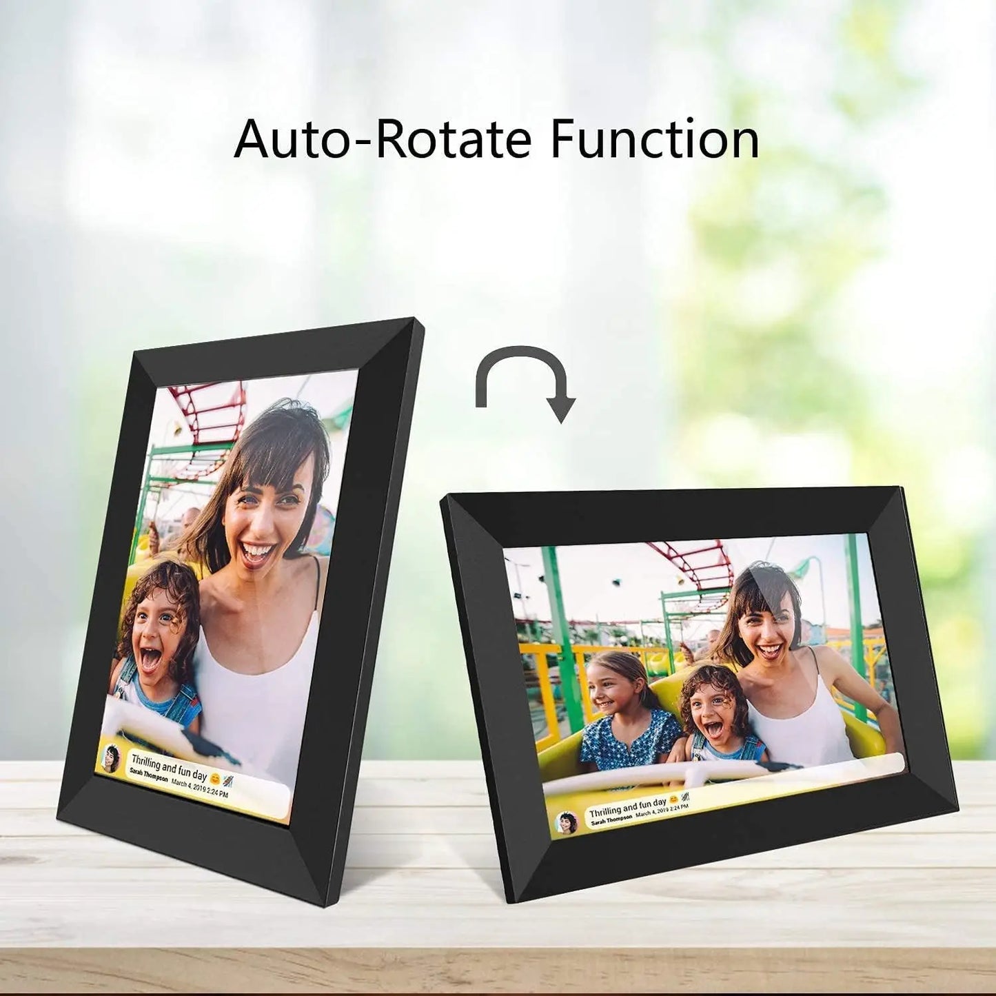 Yenock 32GB WiFi Digital Photo Frame 1280x800 IPS Touch Screen