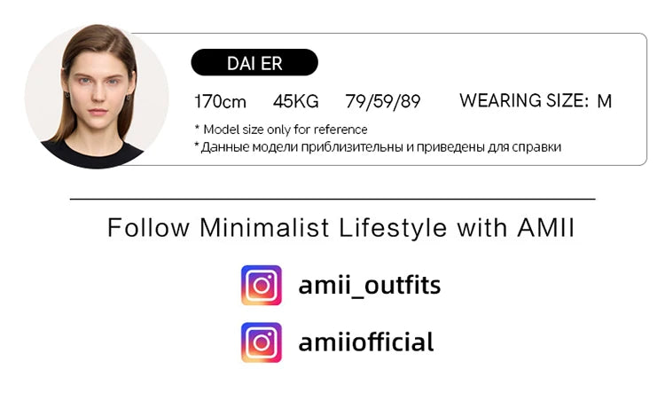 AMIICN Minimalist Winter Turtleneck Sweater With Sheer Panels