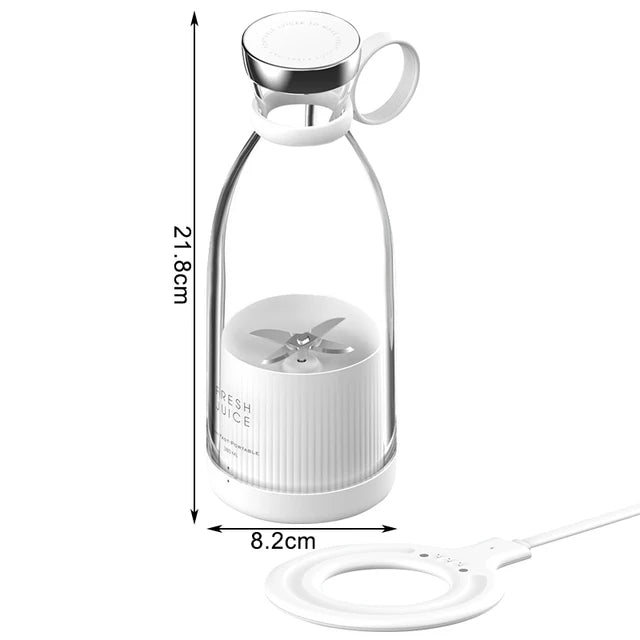 Zoeydam Portable USB Juicer Blender Mini Fruit Mixer