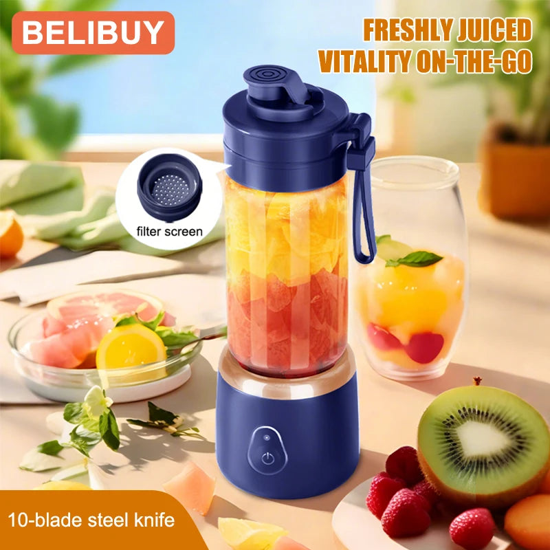 Portable USB Charging Electric Juicer For Citrus Fruits