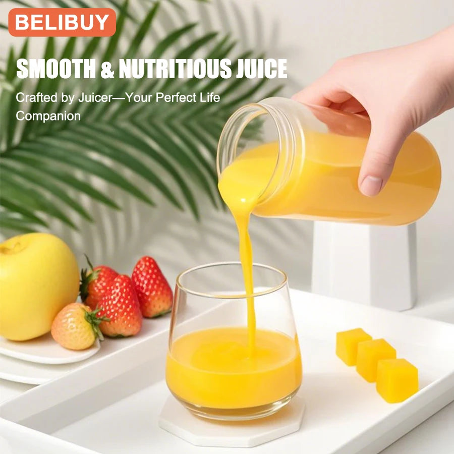 Portable USB Rechargeable Juicer Blender Fruit Juicing Cup
