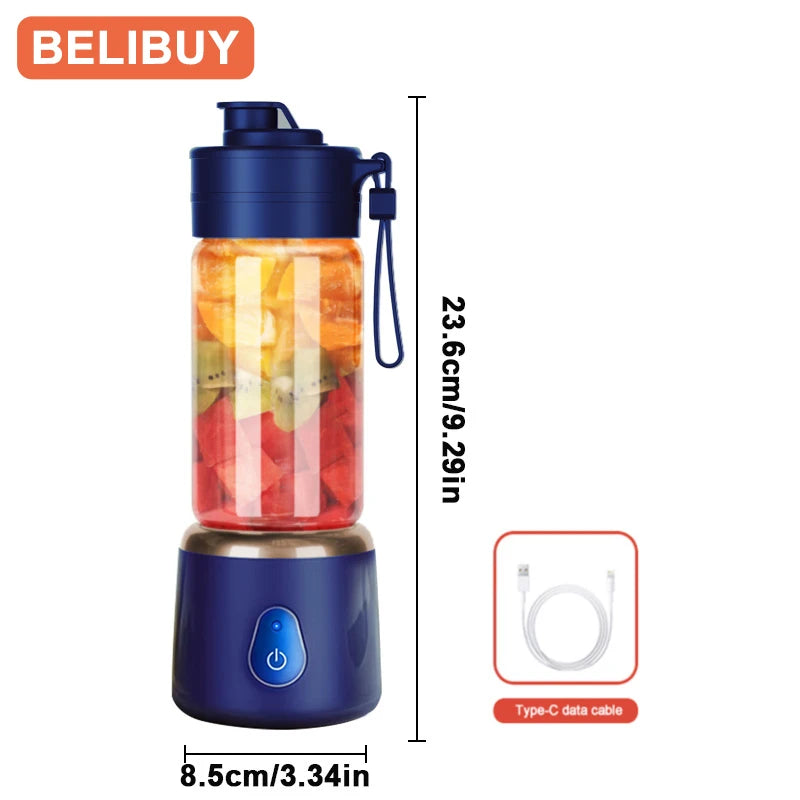 Portable USB Charging Electric Juicer For Citrus Fruits