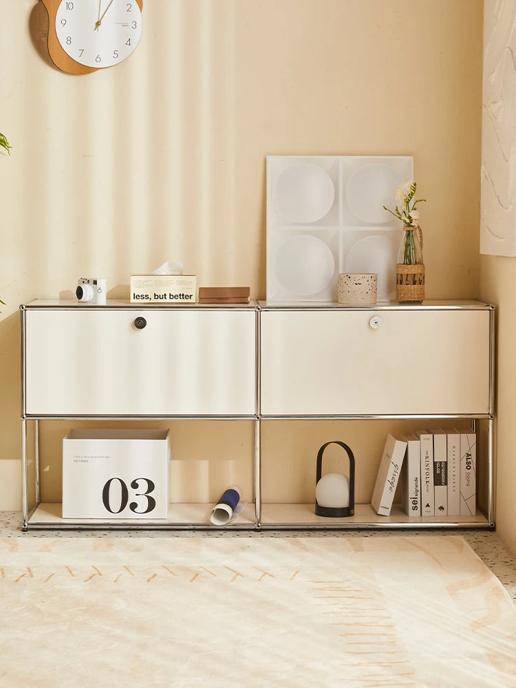 Bigcityfur TV Stand Storage Cabinet For Living Room
