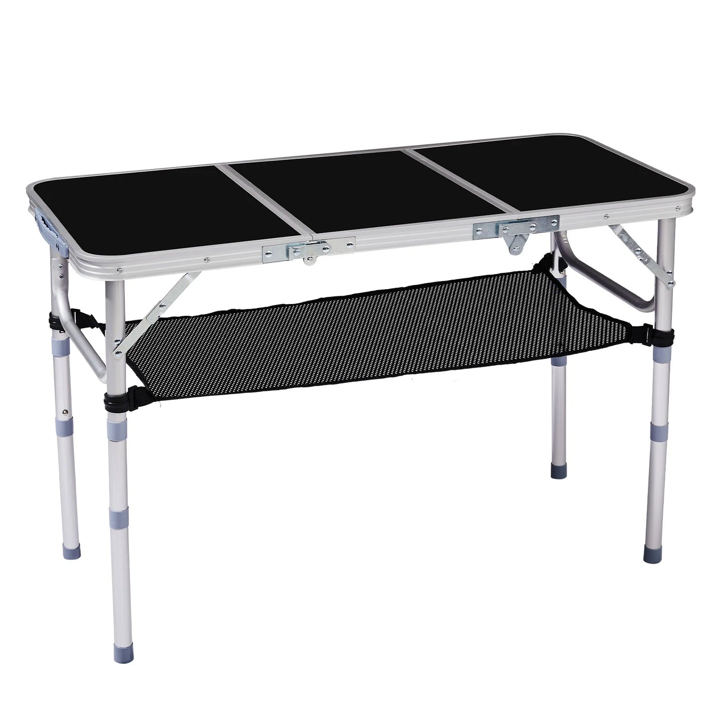 Outdoor Folding Camping Table Portable Aluminum Adjustable