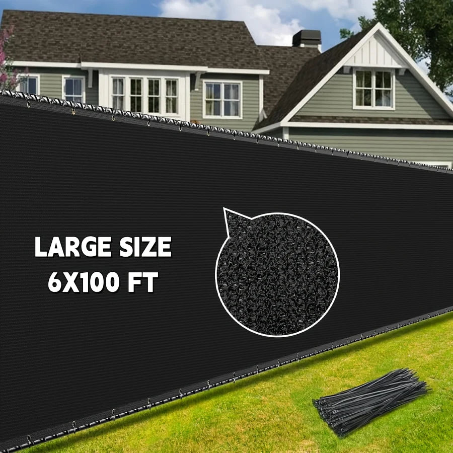 HDPE Fence Privacy Screen Windscreen For Outdoor Garden And Pool