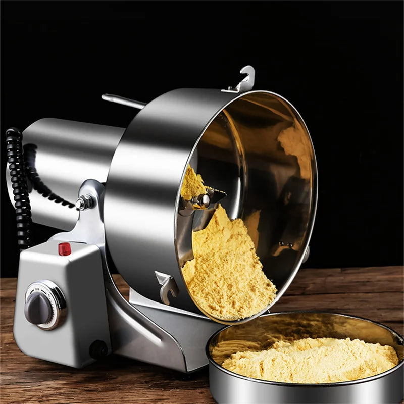 2500A 4500W Powder Grinder For Herbs Spices Grains Cereals