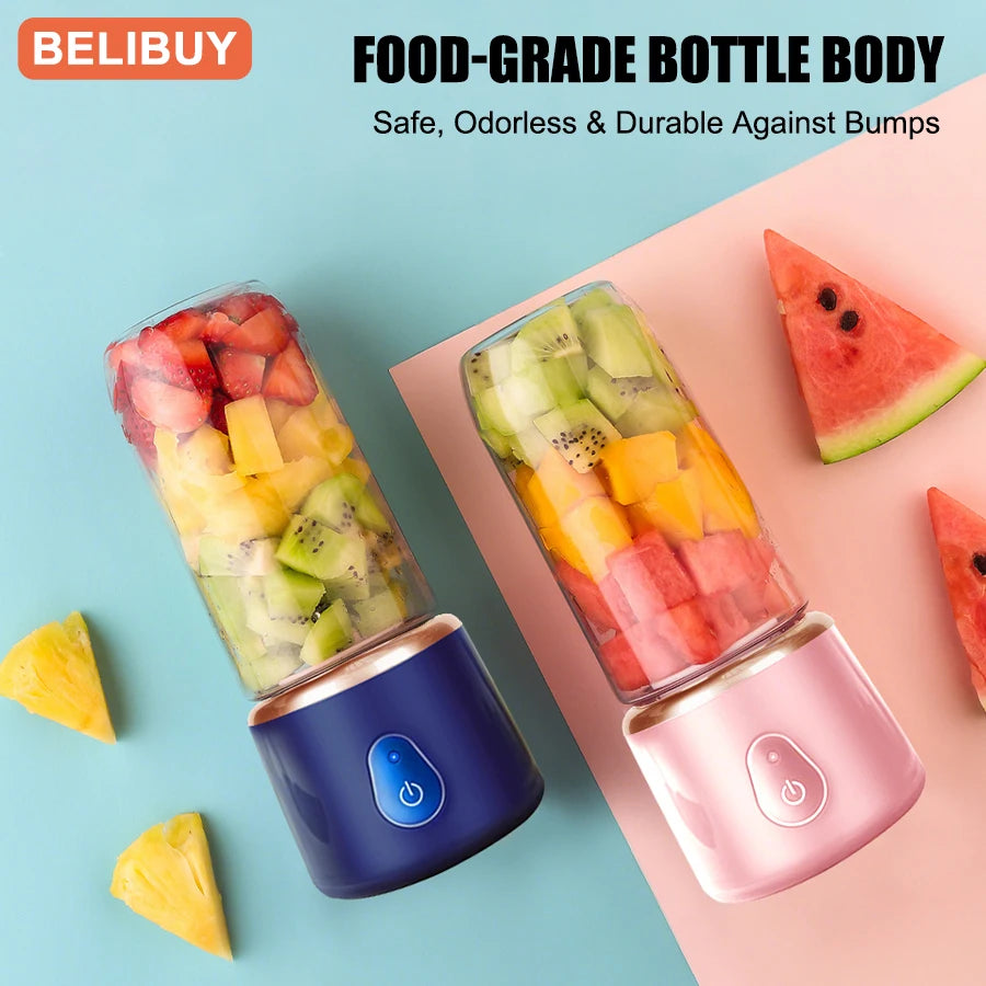 Portable USB Rechargeable Juicer Blender Fruit Juicing Cup