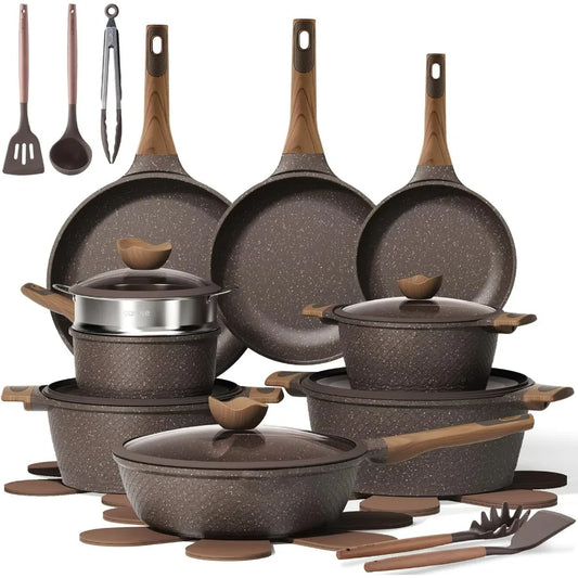 Pots And Pans Set Nonstick Induction Cookware 26 Piece