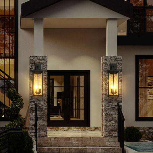 ARLGSITEC Outdoor Wall Lantern With Dusk To Dawn Sensor
