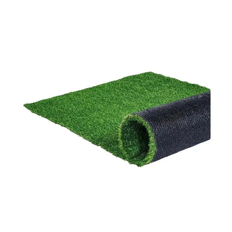 SucceBuy Artificial Grass Rug Outdoor Turf Door Mat Drainage Holes