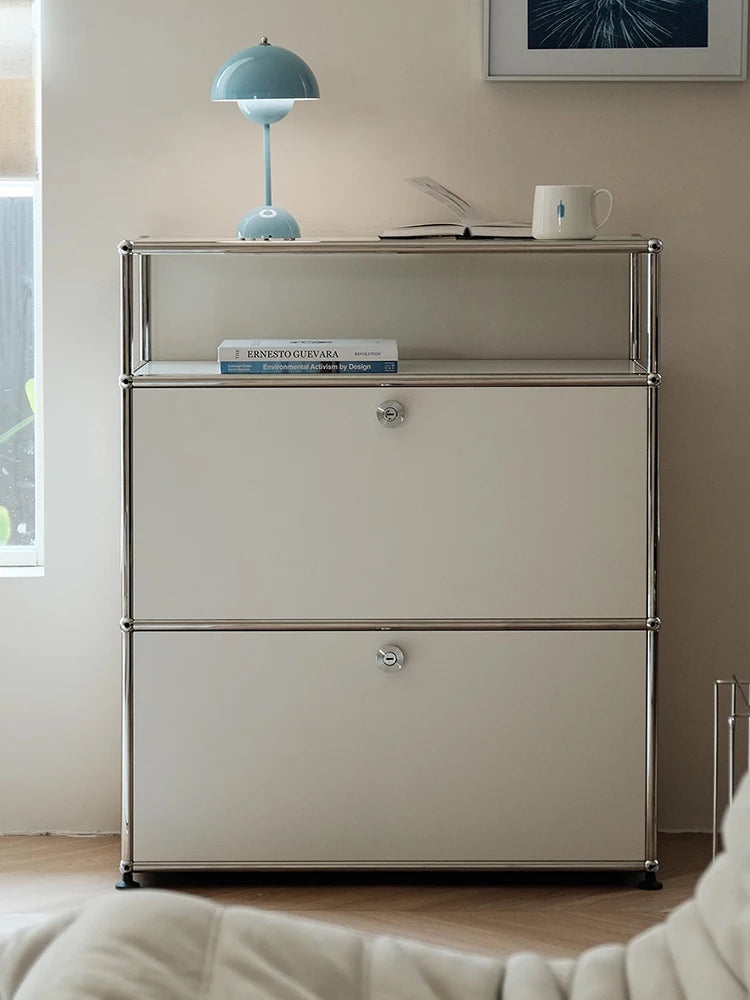 Bigcityfur TV Stand Storage Cabinet For Living Room