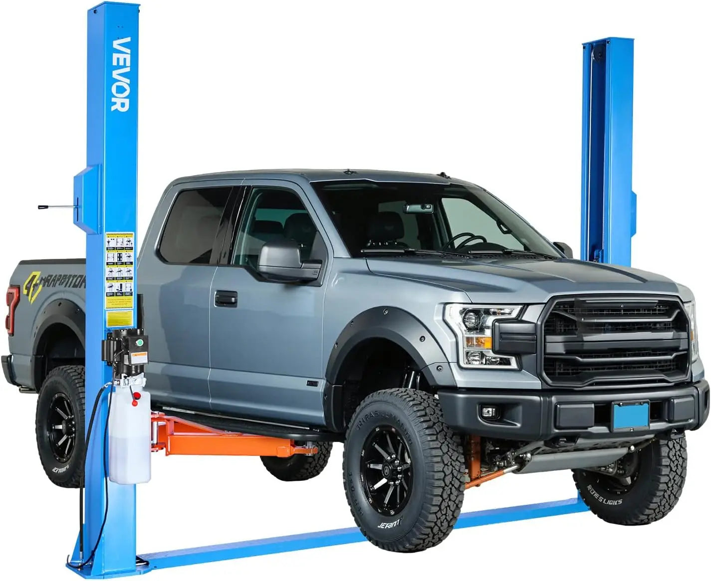 Two Post Car Lift 12000 Lb Capacity 220V 2.95 Horsepower