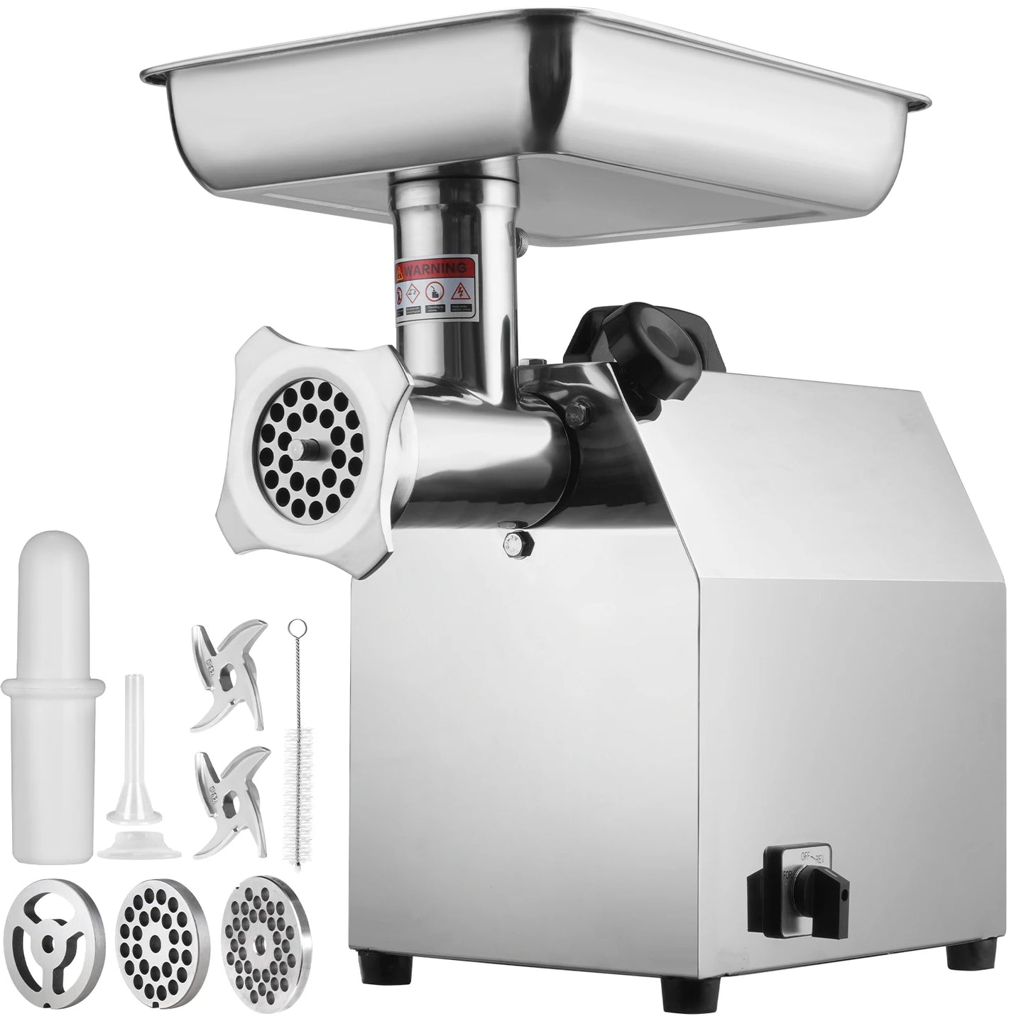 SucceBuy Electric Meat Grinder Sausage Stuffer Stainless Steel