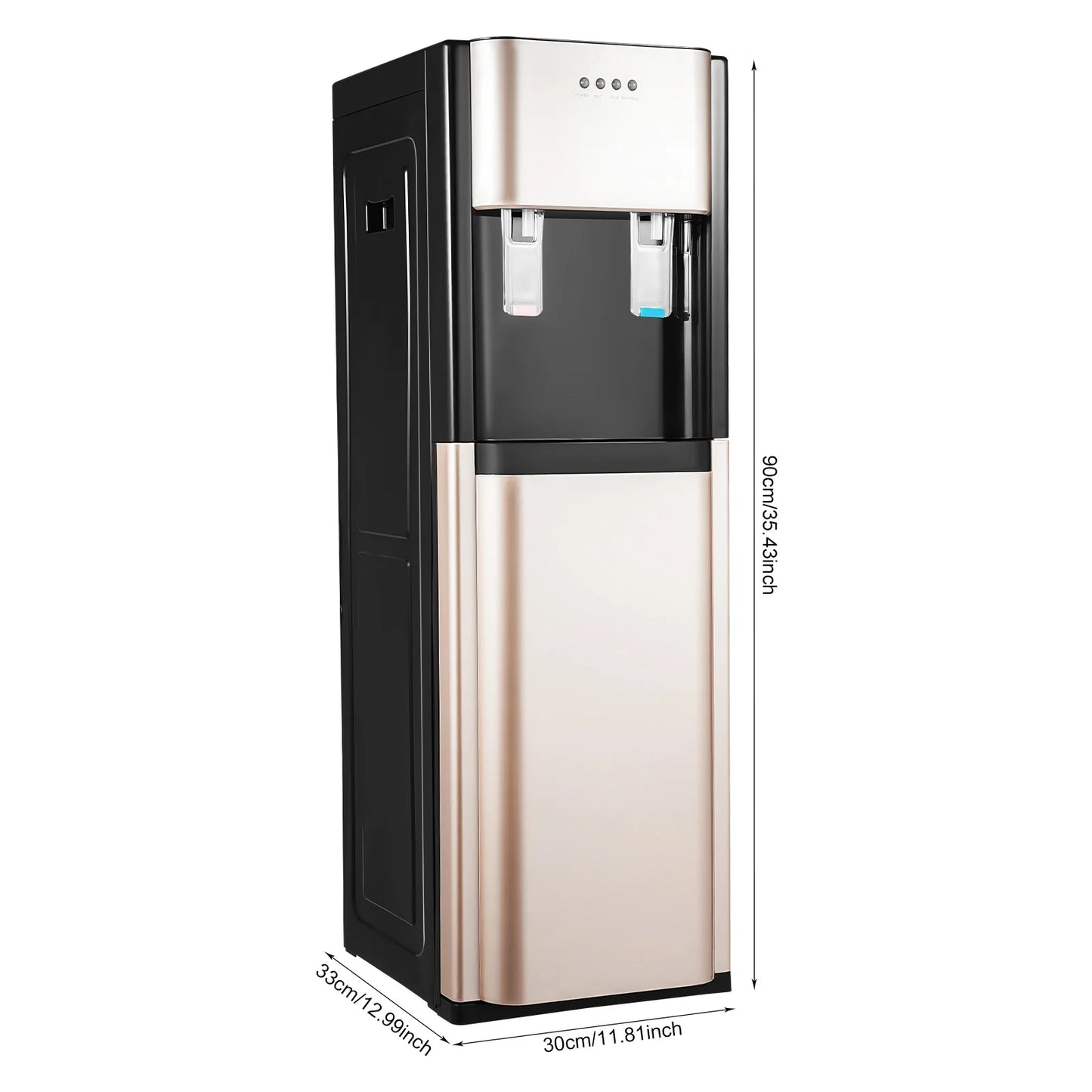F880 Bottom Loading Water Dispenser With Heating And Cooling
