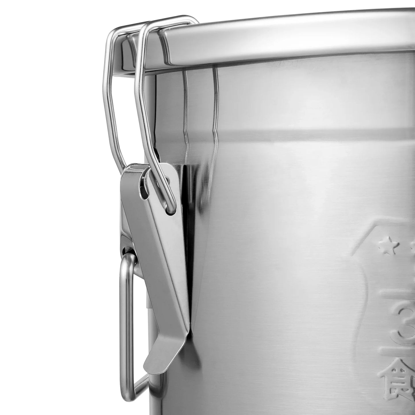 Bymaocar Stainless Steel Cereal Storage Container Airtight Durable