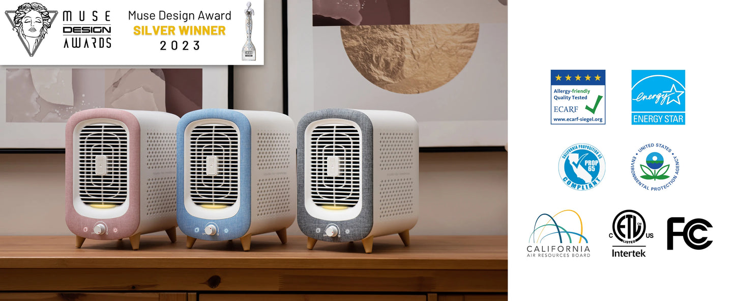 Jafanda Air Purifier for Home Bedroom With HEPA Activated Carbon