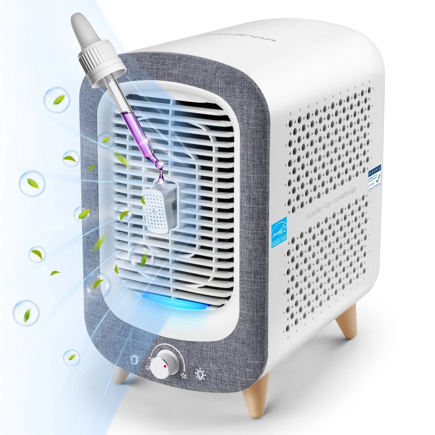 Jafanda Air Purifier for Home Bedroom With HEPA Activated Carbon