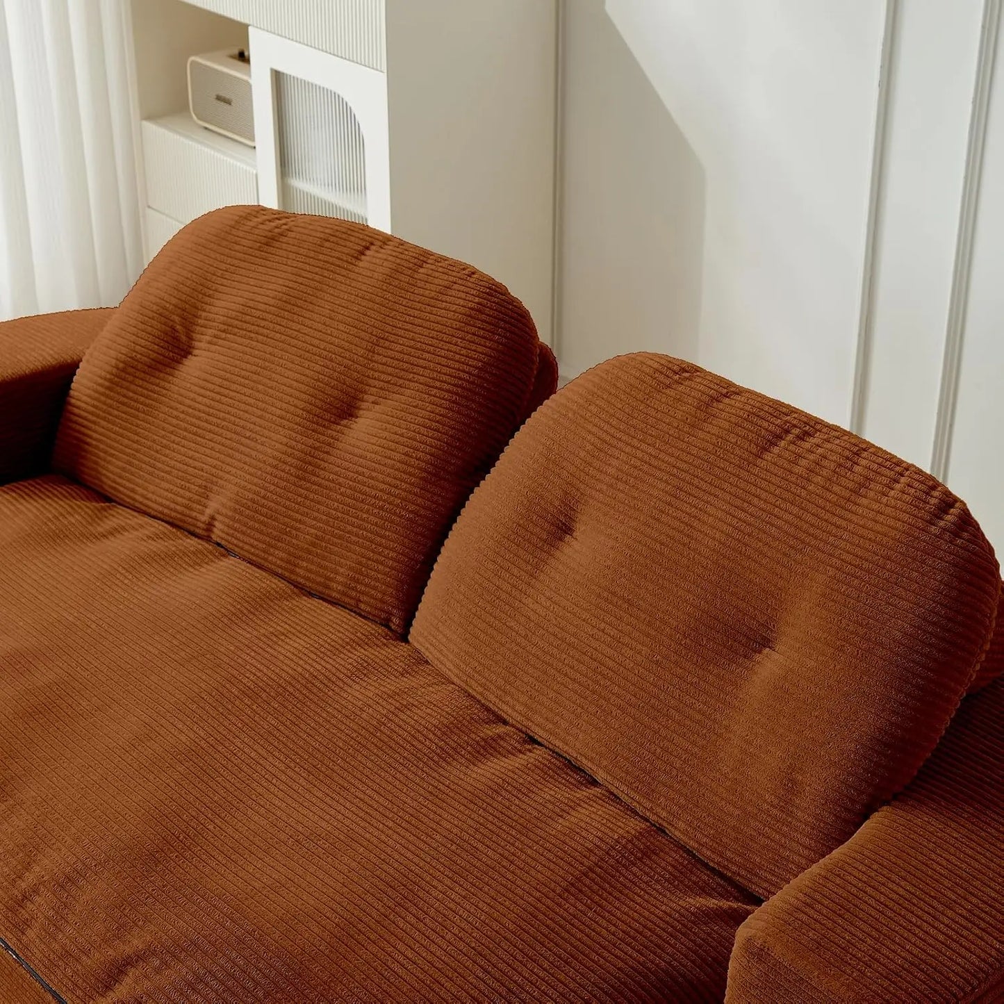NONECN Convertible Folding Sofa Bed 2-In-1 Memory Foam Sleeper