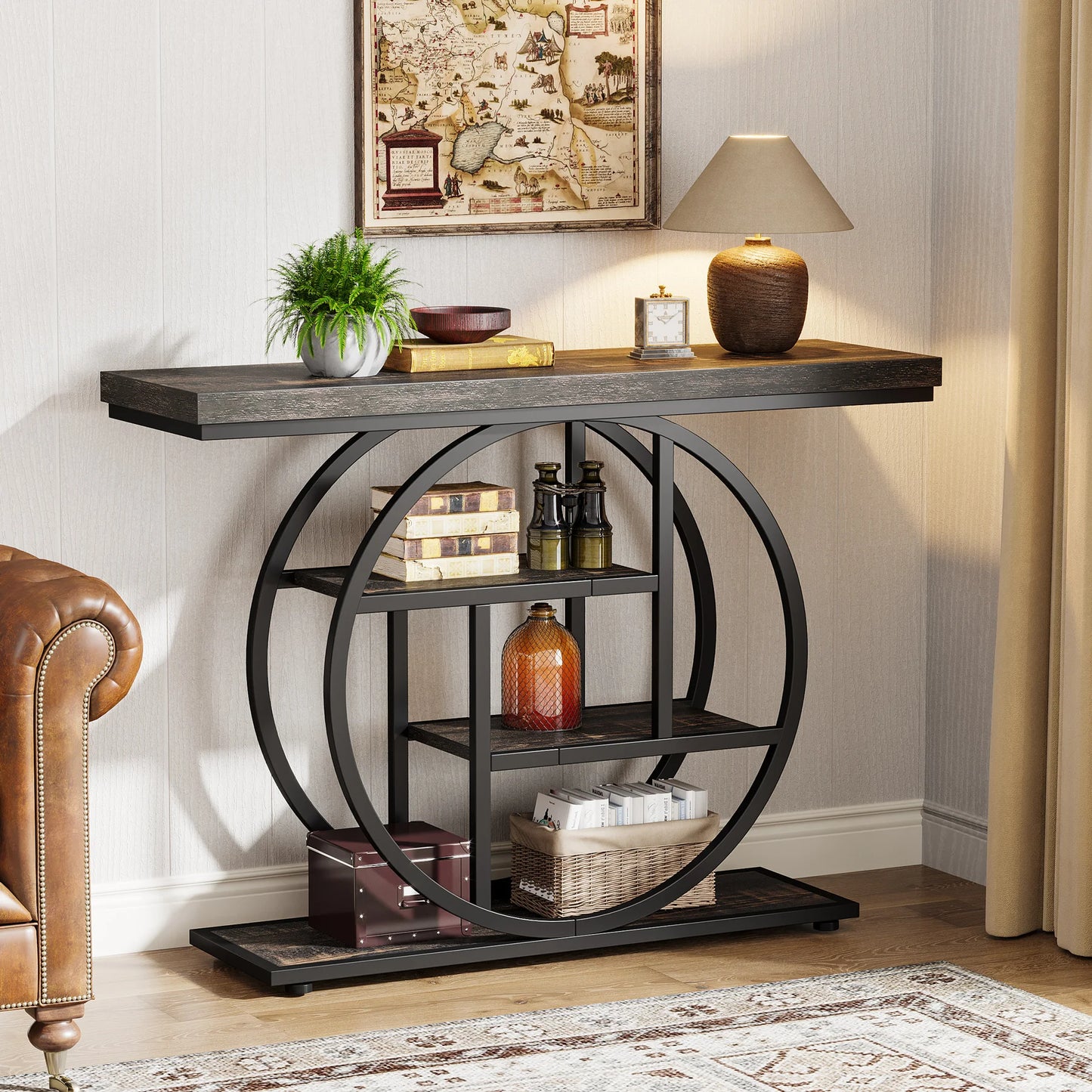 Tribesigns Four Tier Console Table For Entryway Living Room