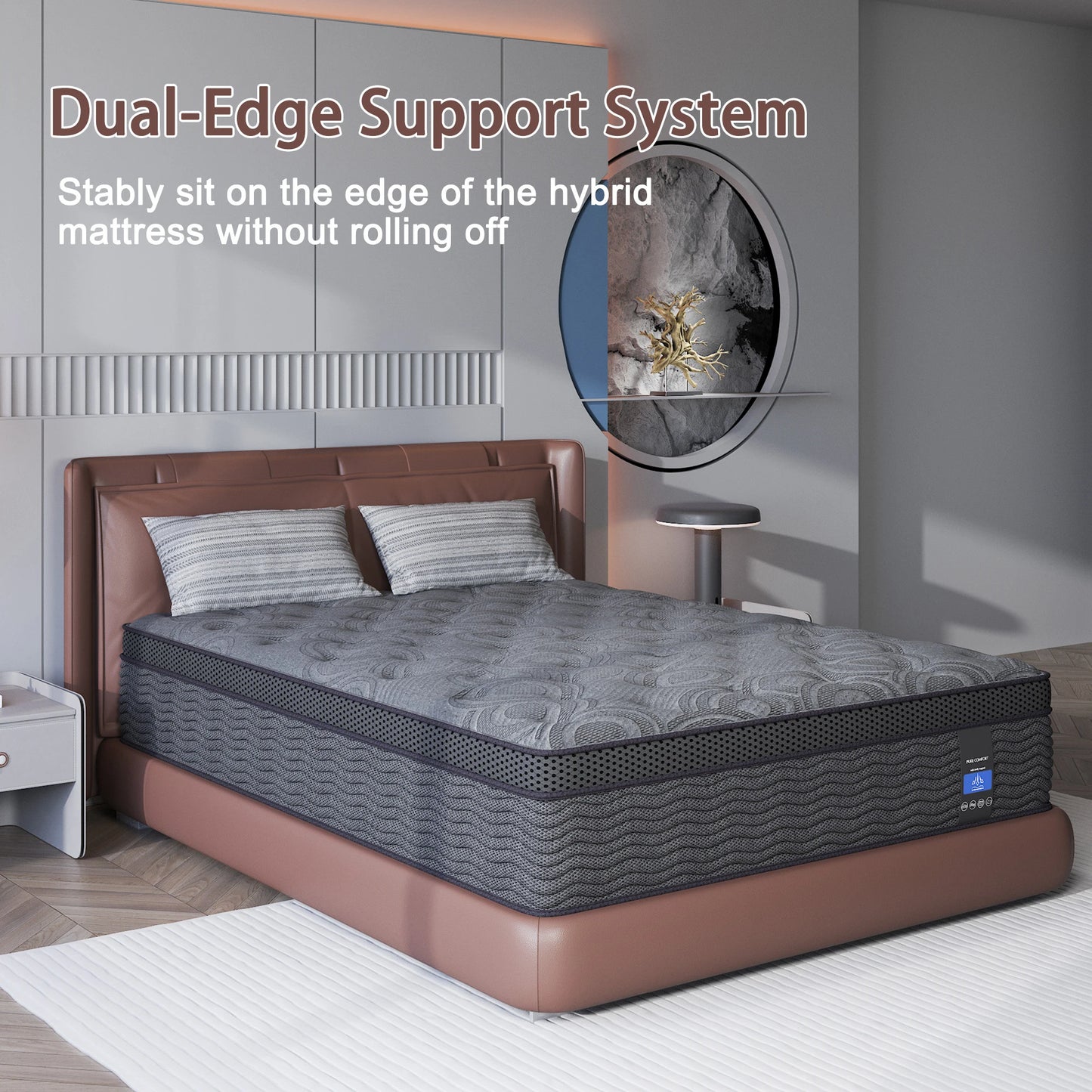 Sweetlove Hybrid Memory Foam Mattress In A Box Medium Firm