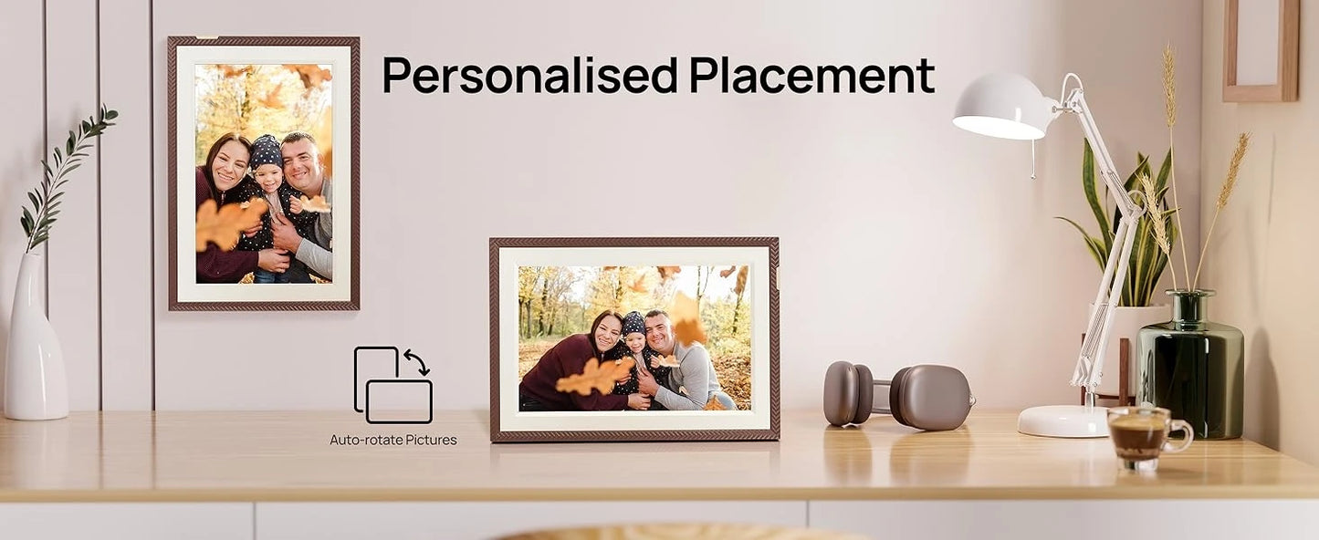 Arzopa WiFi Touch Digital Photo Frame 32GB HD Cloud Smart