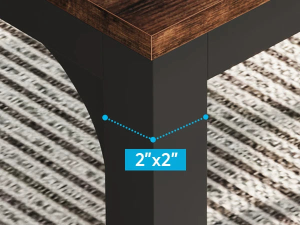 Tribesigns Rectangular Dining Table For 6 To 8 People