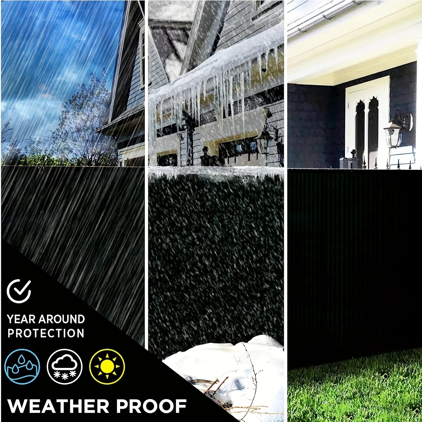 HDPE Fence Privacy Screen Windscreen For Outdoor Garden And Pool