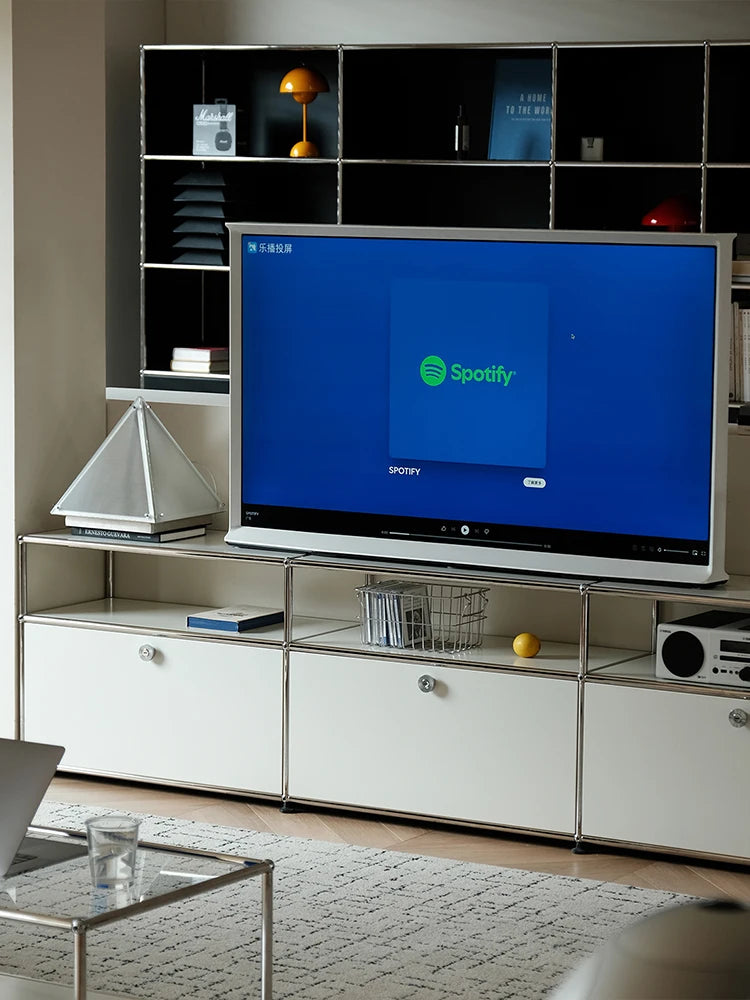 Bigcityfur TV Stand Storage Cabinet For Living Room