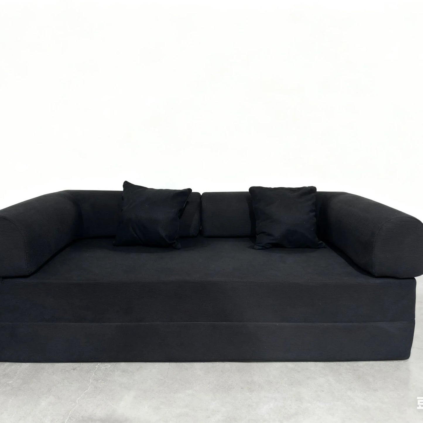 NONECN Italian Corduroy Sofa Bed Minimalist Modular Lounge