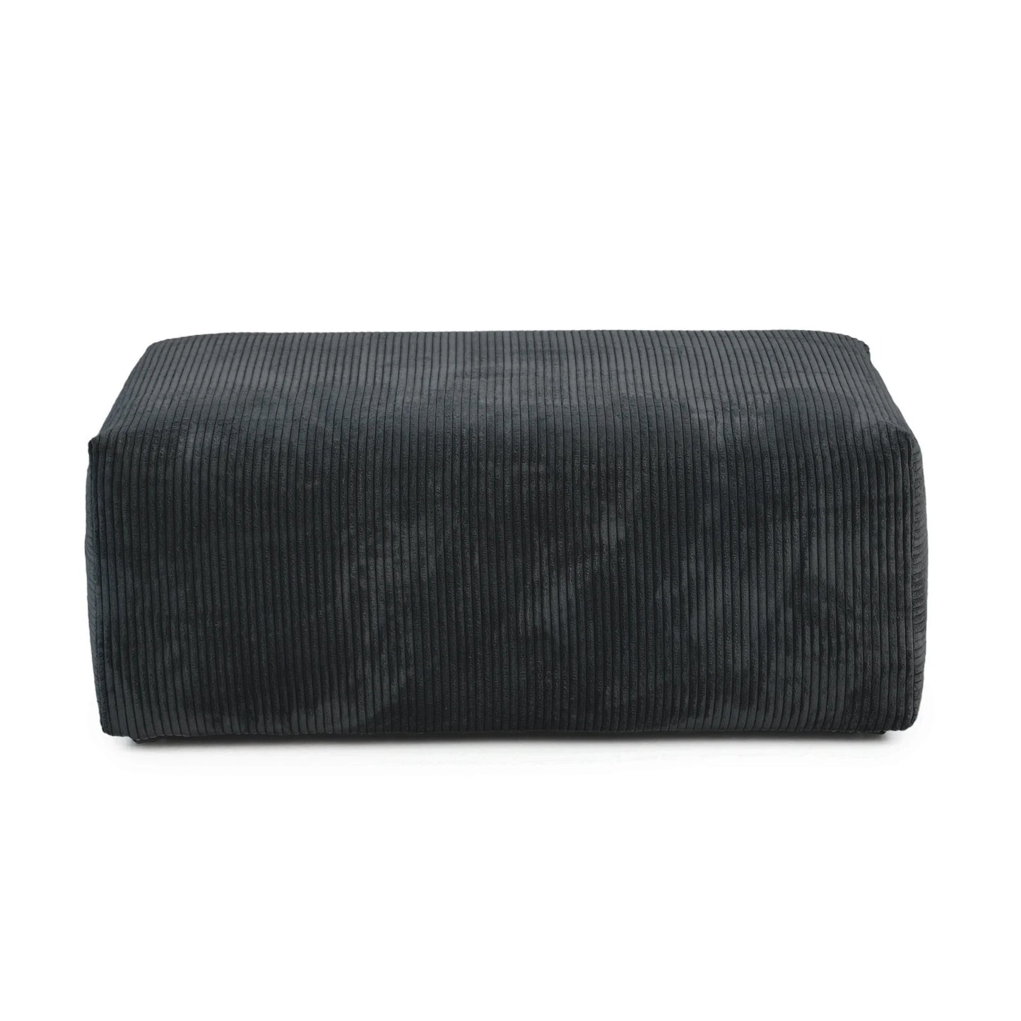 Sdorens Modern Corduroy L Shaped Sofa With Chaise And 4 Pillows