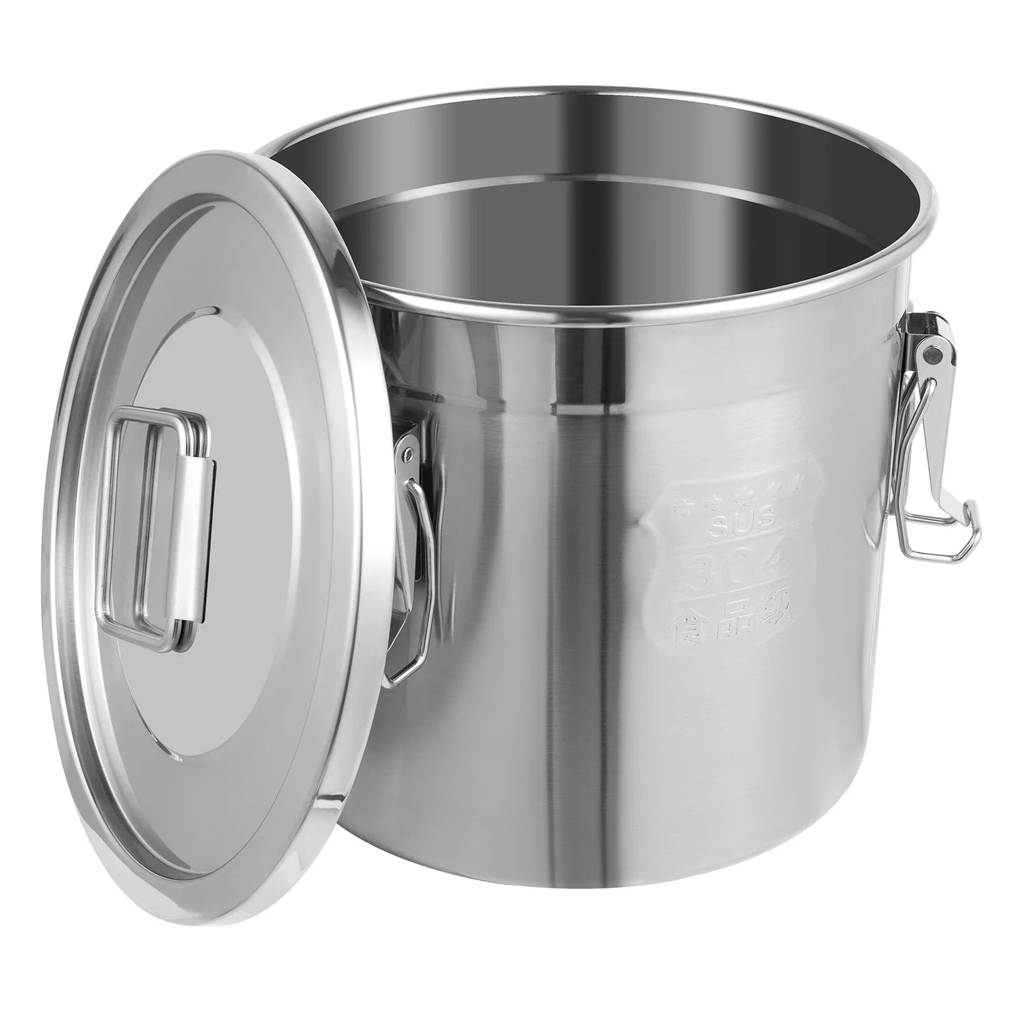 Bymaocar Stainless Steel Cereal Storage Container Airtight Durable