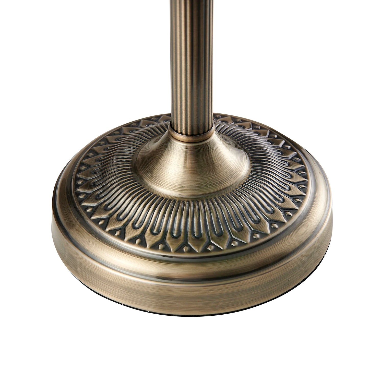 Newrays Banker Style Plug-In Table Lamp With Zipper Switch