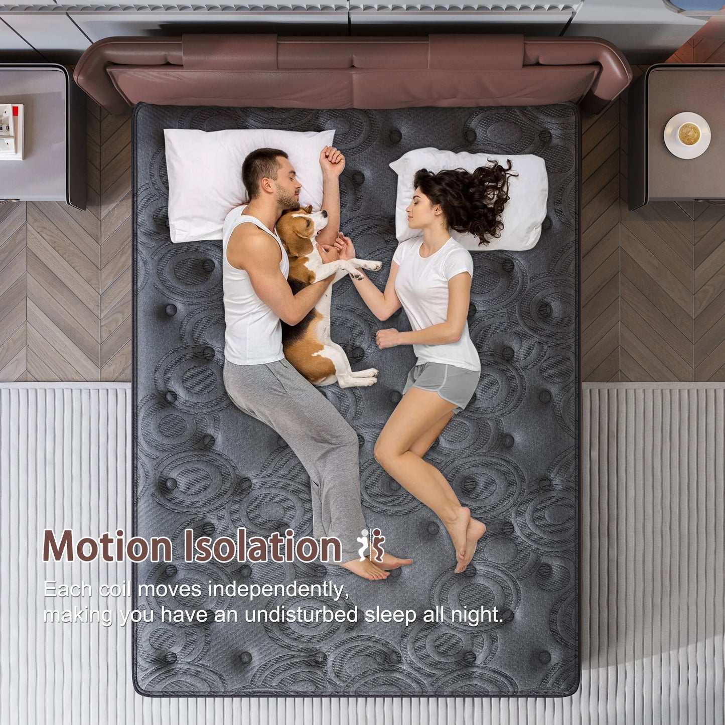 Sweetlove Hybrid Memory Foam Mattress In A Box Medium Firm