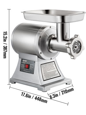 SucceBuy Electric Meat Grinder Mincer For Commercial Kitchens