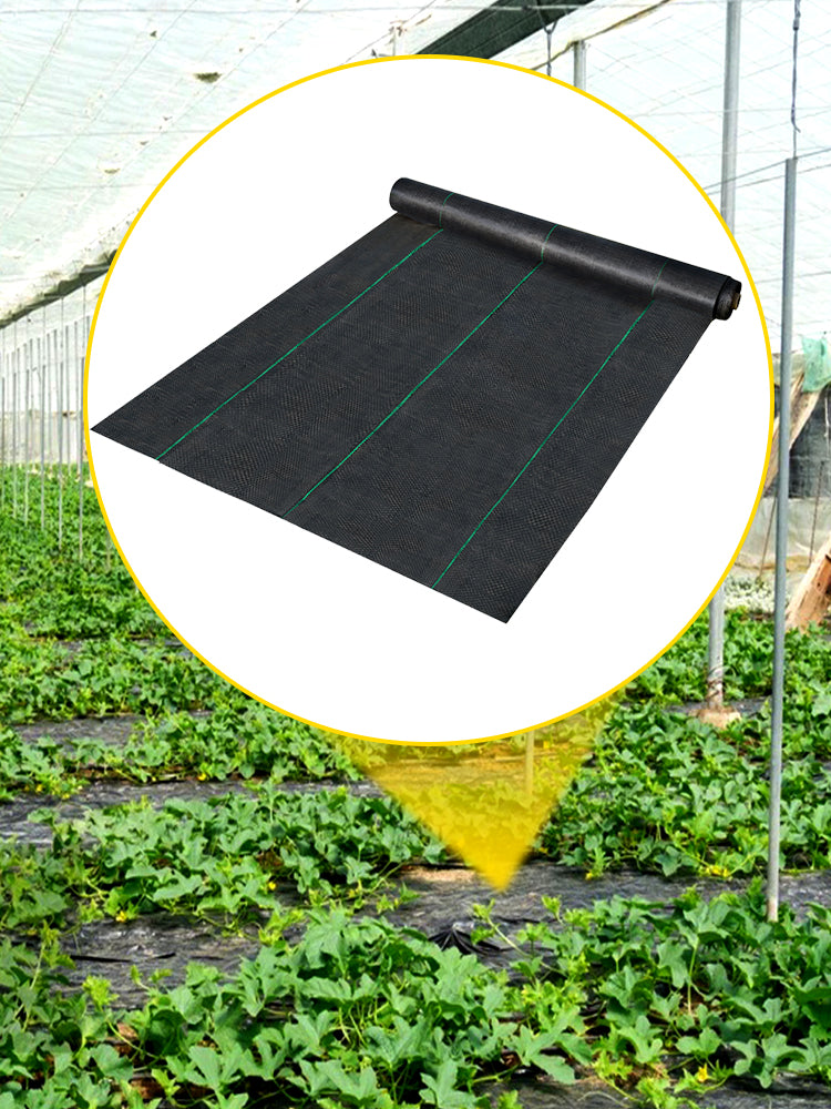 SucceBuy Landscape Fabric Geotextile Durable Ground Cover Weed Barrier 1.5oz