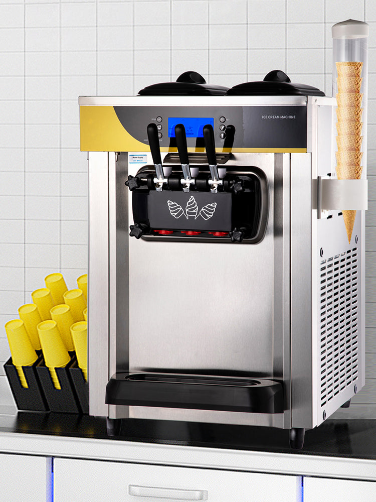 VEVOR Soft Ice Cream Machine Commercial 22 To 30 L
